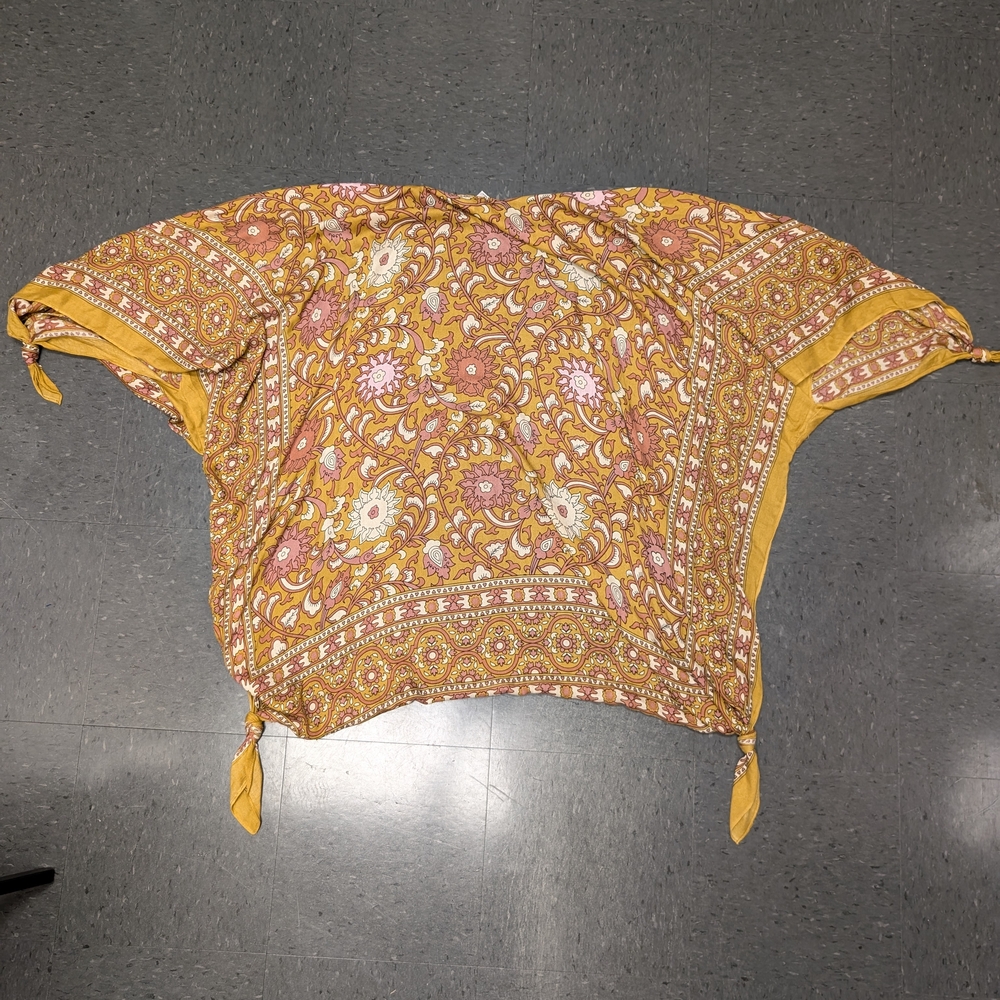 Floral Yellow Women's Top